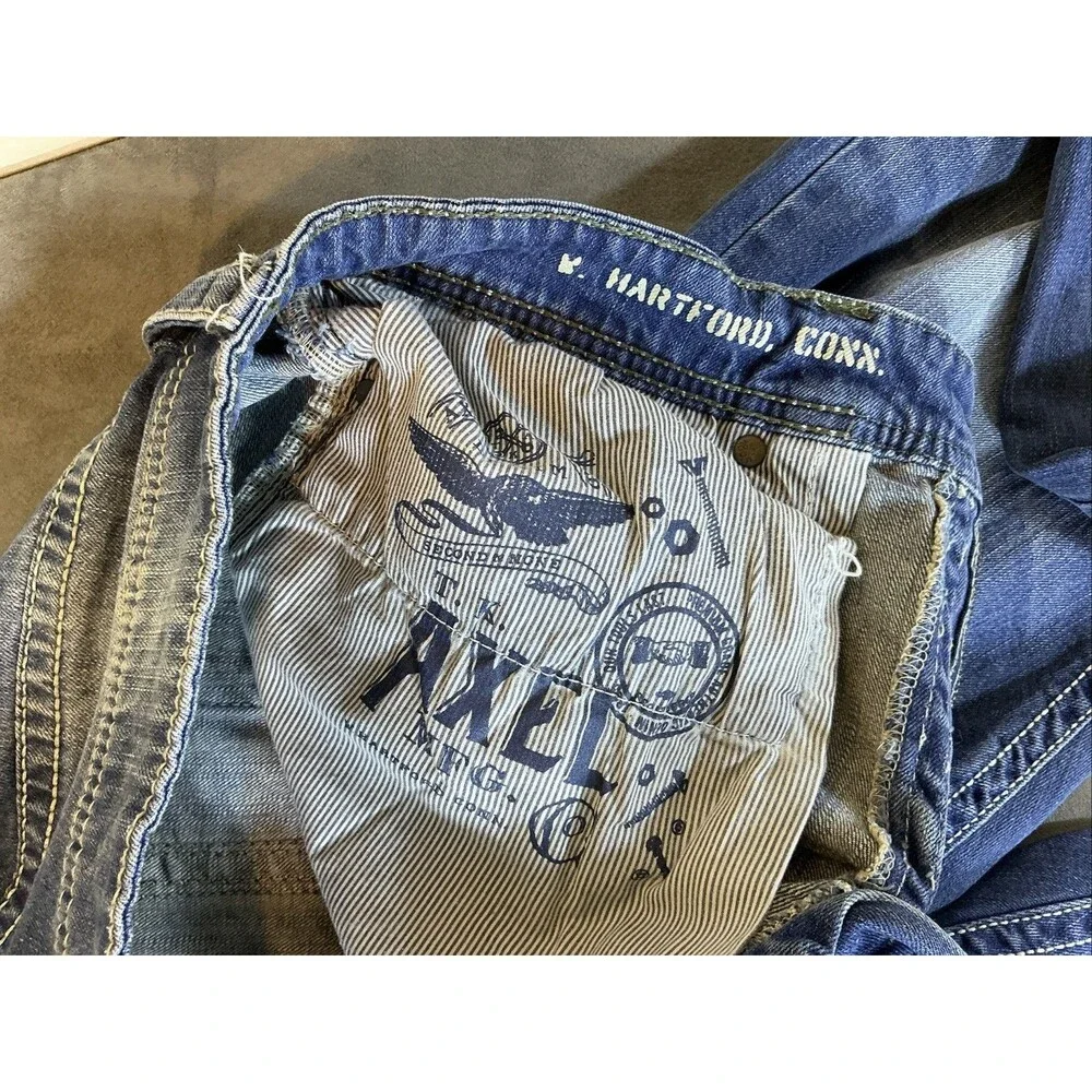 TK AXEL Men’s Jeans Denim 36x34 Athletic Fit Soft Western Styled